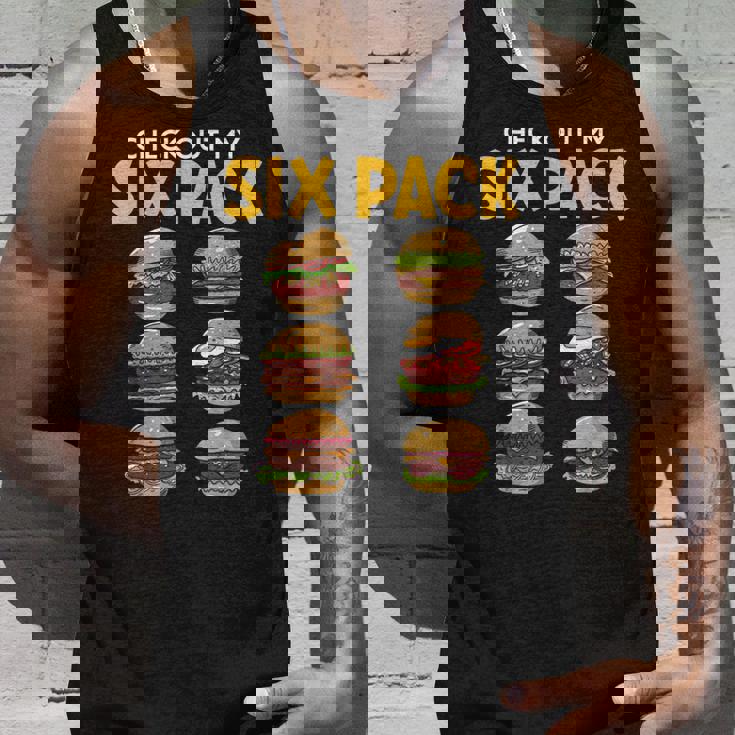 6パック バーガー タンクトップ 彼への贈り物