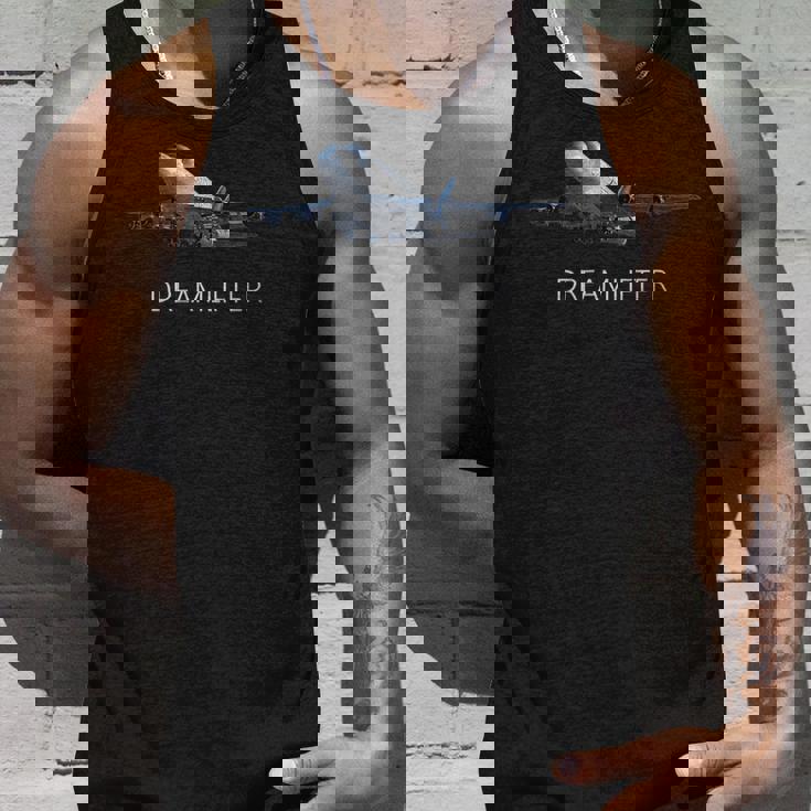 747-400Lcfドリームリフターヒストリカル飛行機 タンクトップ 彼への贈り物