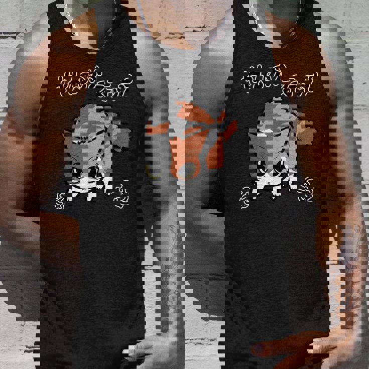 7Cats やんのかステップねこ（三毛猫ver） タンクトップ 彼への贈り物