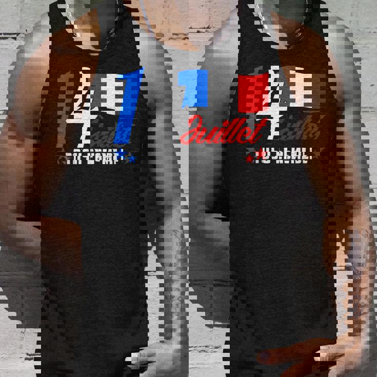 7月14日 全国共和党 フランス トリコロール タンクトップ 彼への贈り物