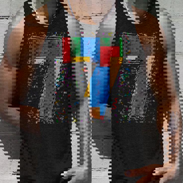 7歳 ブロック 建物 マスタービルダー 7歳の誕生日 男の子 タンクトップ 彼への贈り物