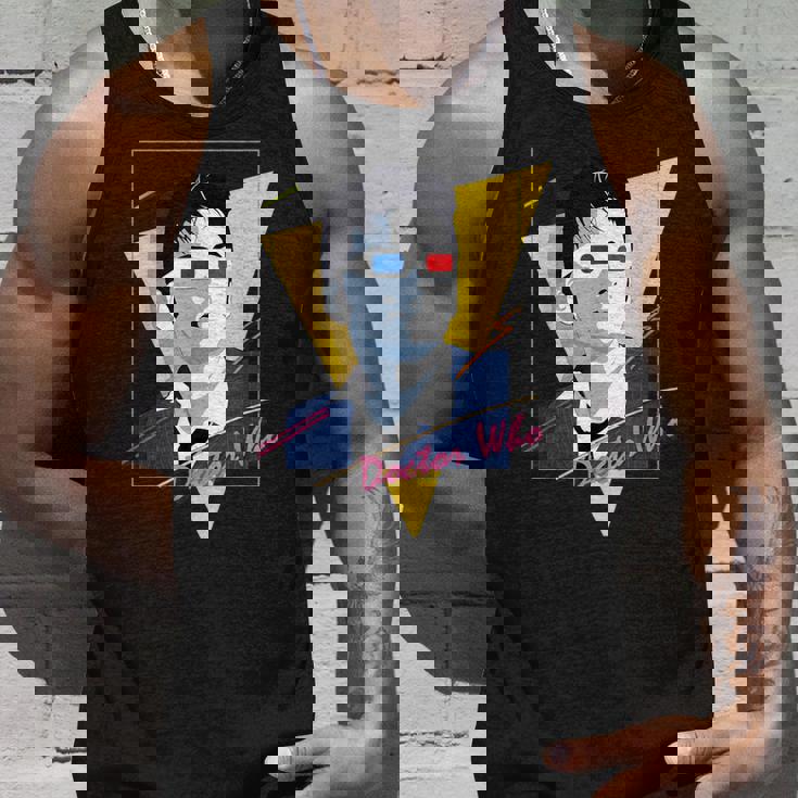 80年代テナントレトロタイムトラベラーsfファン。 タンクトップ 彼への贈り物