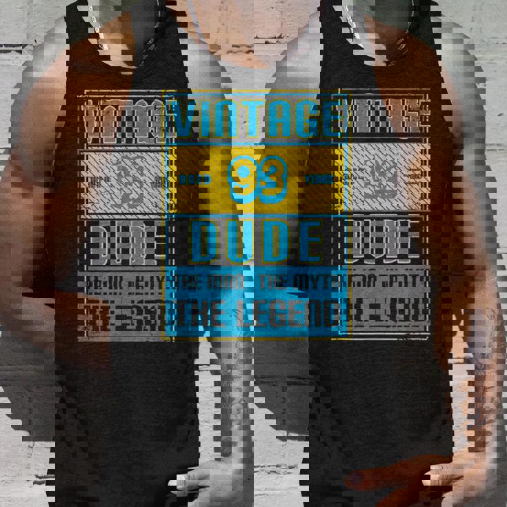 93歳の誕生日ギフト 男性用 93歳 ヴィンテージ お父さん 1927 タンクトップ 彼への贈り物