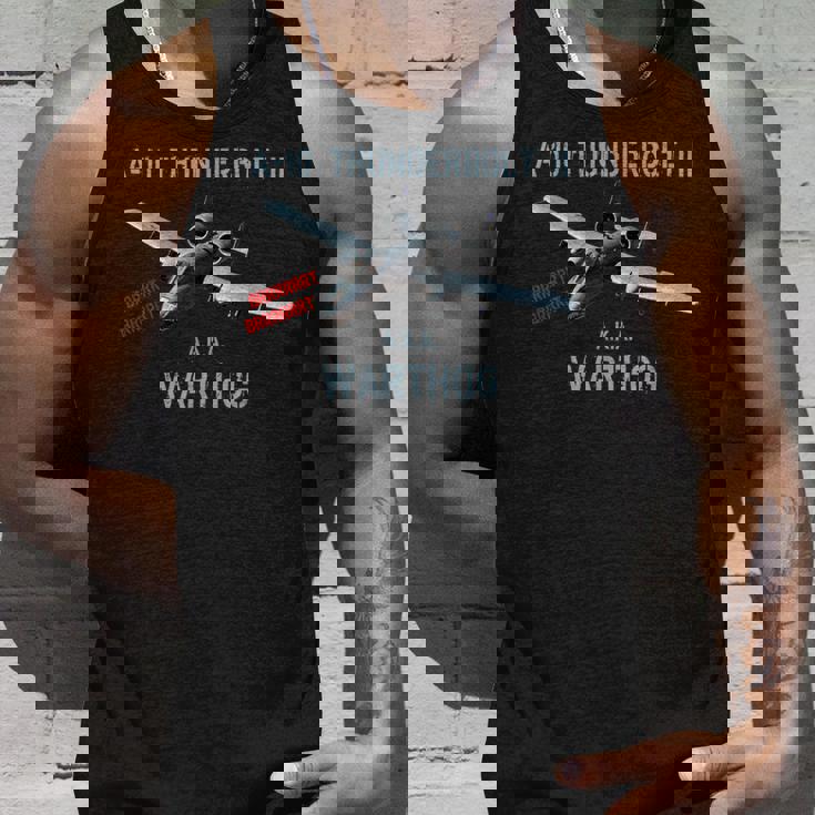 A-10 Warthog アタックジェット A-10 サンダーボルト タンクトップ 彼への贈り物