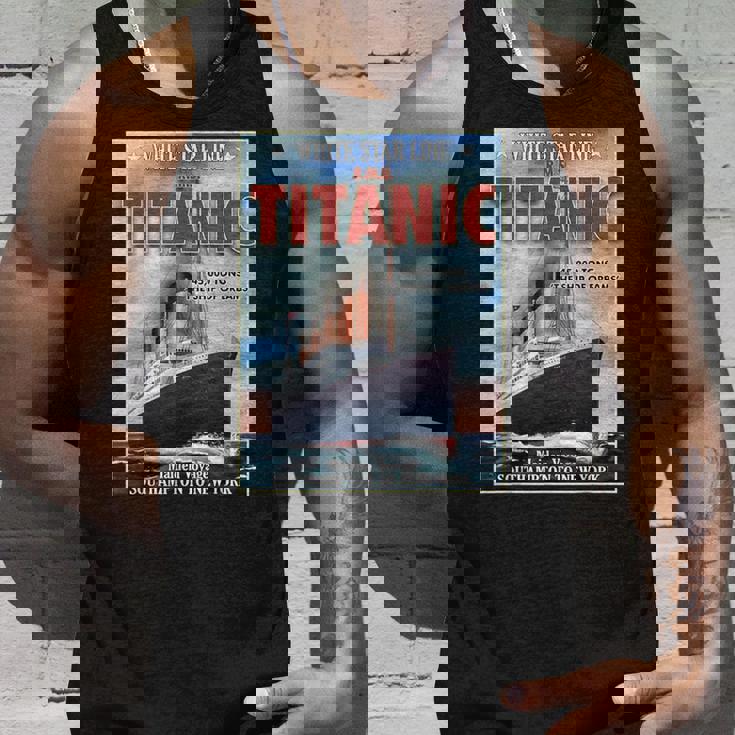 A 1912 ヴィンテージ タイタニック 航海船 クルーズ船 タンクトップ 彼への贈り物