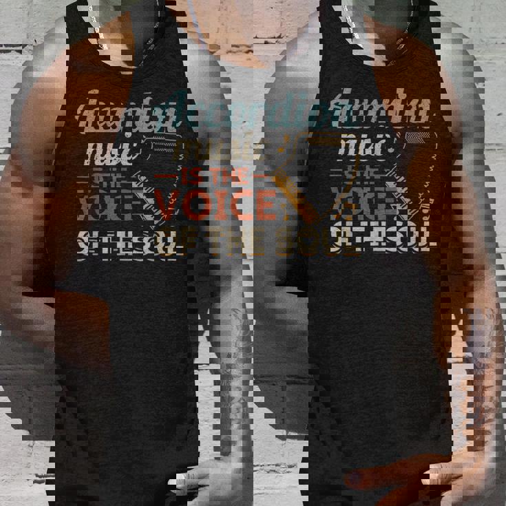 Accordion Music Is Theoice Of Theoul アコーディオン タンクトップ 彼への贈り物