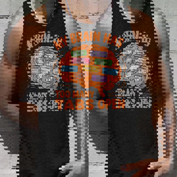 Adhd 意識 神経多様性 Adhd 脳 タンクトップ 彼への贈り物