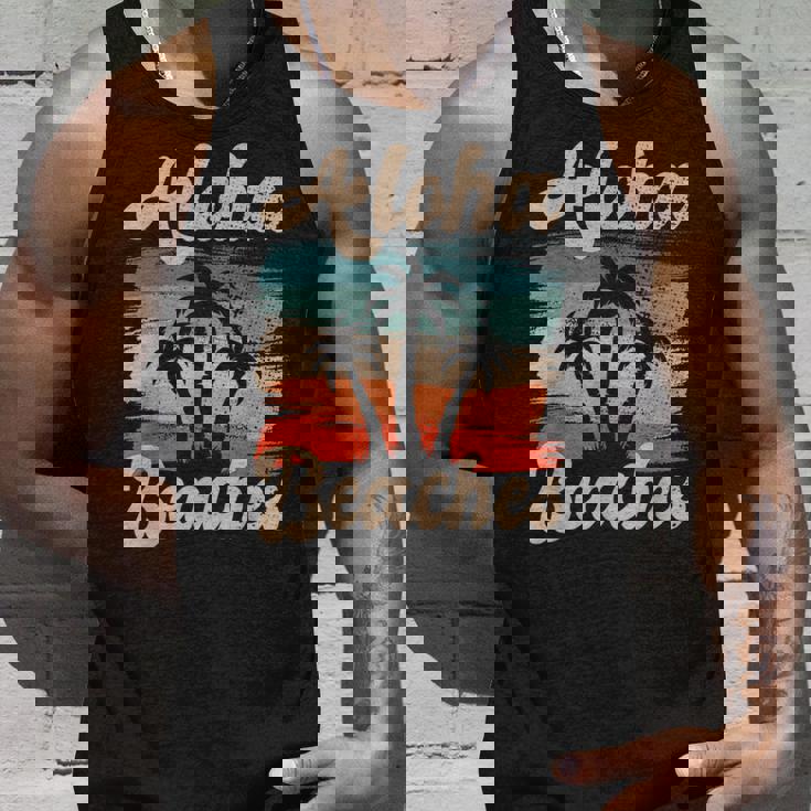 Aloha Beaches ハワイ サーフィン ストランドパーティー バケーション サーファー タンクトップ 彼への贈り物