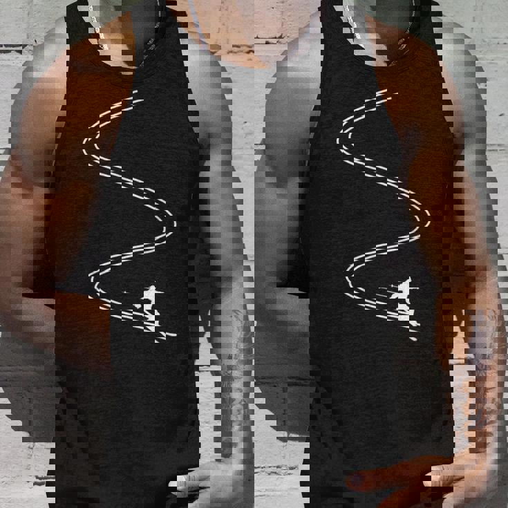 Alpinekiing ディープスノーパウダー ファーストライン スキー ホリデー タンクトップ 彼への贈り物