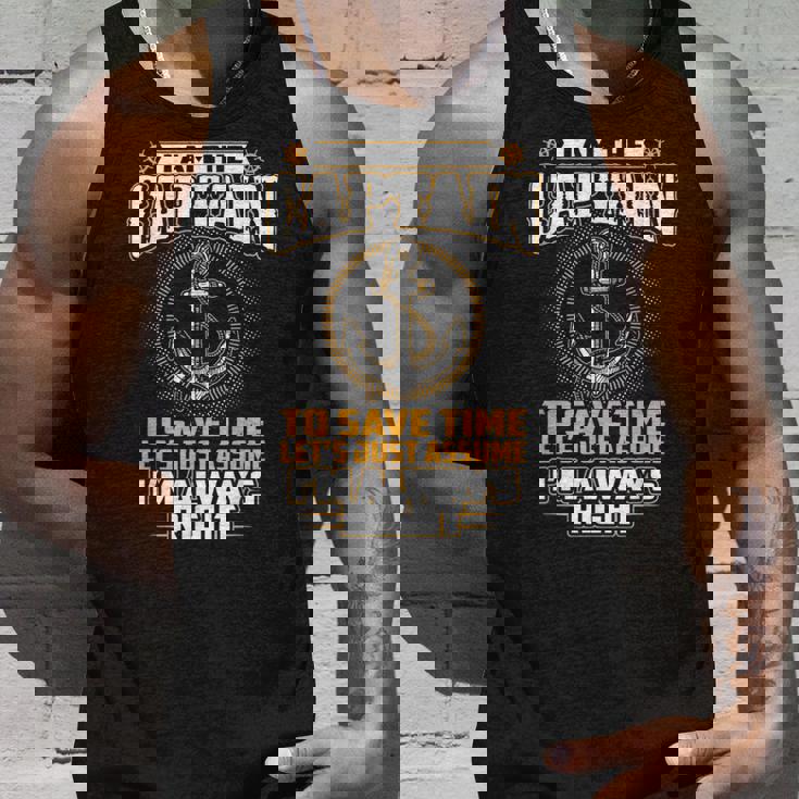 I Am The Captain タンクトップ 彼への贈り物