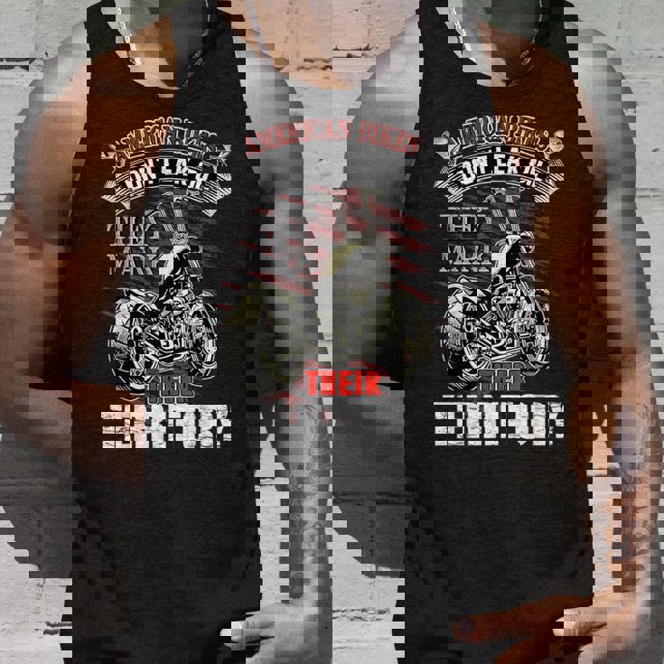 American Bikes Don't Leak Oil バイカーファンロッカーバイク タンクトップ 彼への贈り物