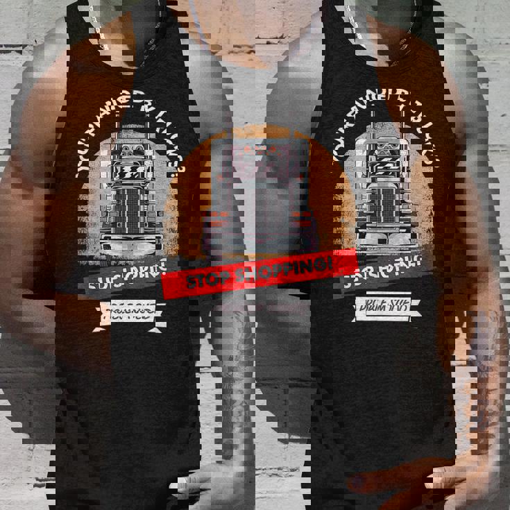 Annoyed By Trucks トラック ドライバー トラッカー タンクトップ 彼への贈り物