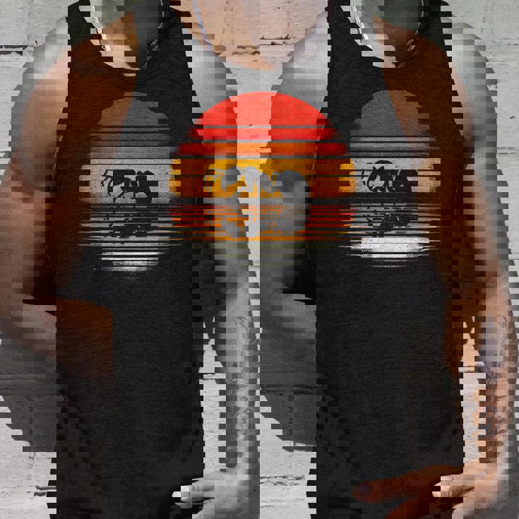 Antunset レトロスタイル サファリ ヴィンテージ 70年代の昆虫 タンクトップ 彼への贈り物