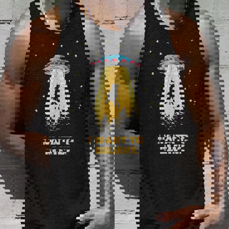 Area 51 Ufoハンターtシャツ エイリアン誘拐 I Want To Believe タンクトップ 彼への贈り物