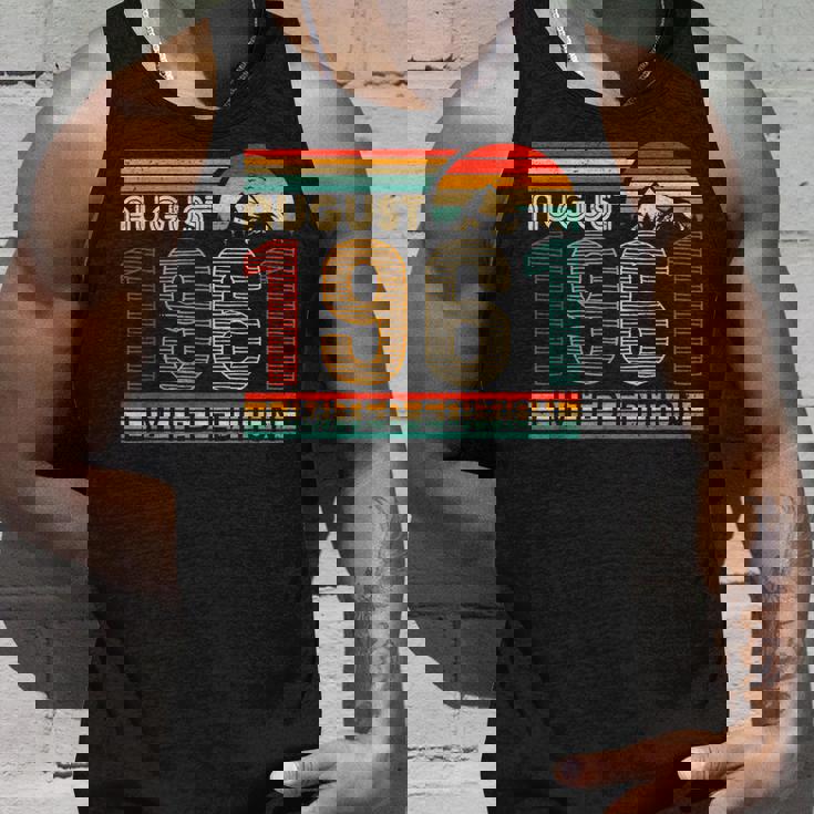 August 1961 Limited Edition Classic 1961Intage Birthday タンクトップ 彼への贈り物