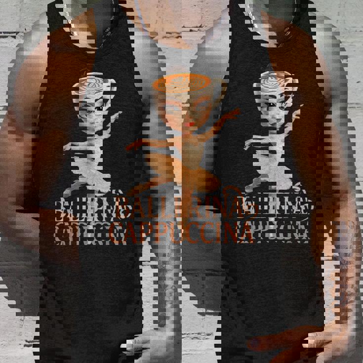 Ballerina Cappuccina Brainrot タンクトップ 彼への贈り物