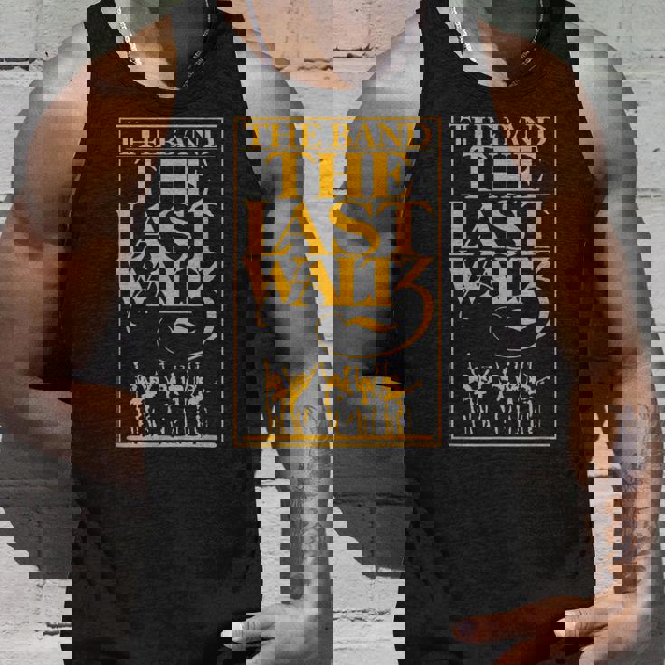 The Band The Last Waltz Yellow Print タンクトップ 彼への贈り物