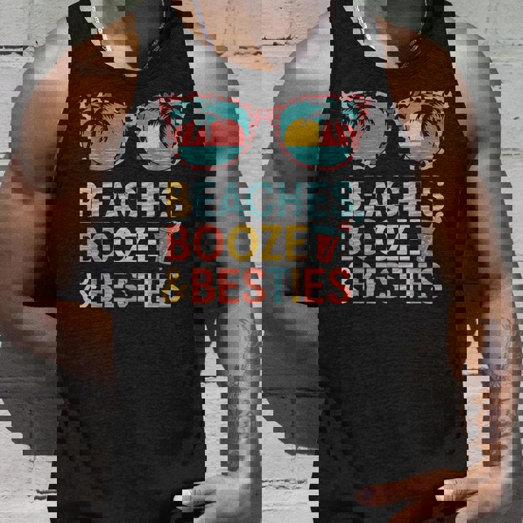 Beaches Booze Besties 夏休み 旅行 ギフト タンクトップ 彼への贈り物