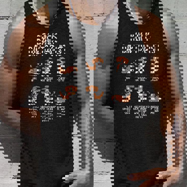 Beagle Daily To Doリストドッグ タンクトップ 彼への贈り物