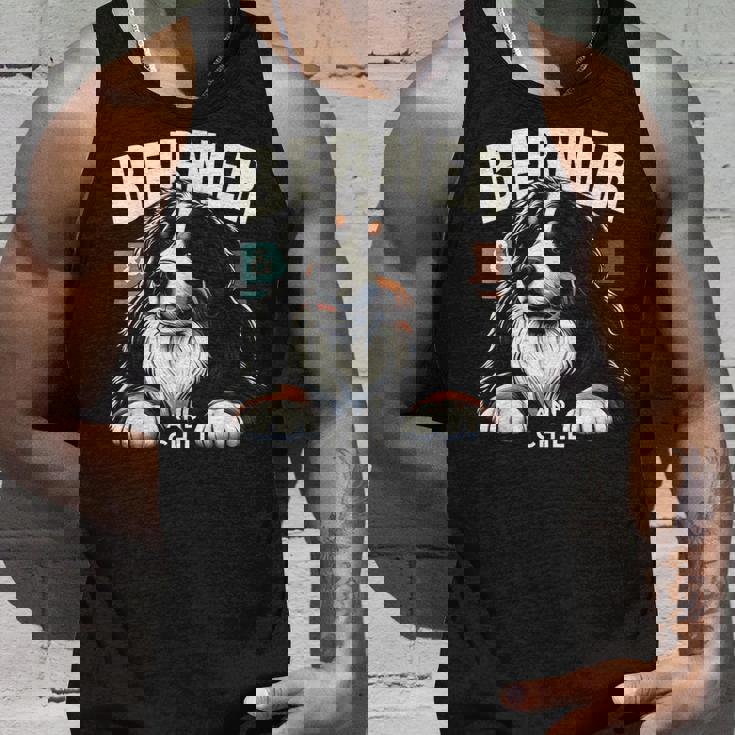 Berner And Chill バーニーズマウンテンドッグ 面白いグラフィックtシャツ タンクトップ 彼への贈り物