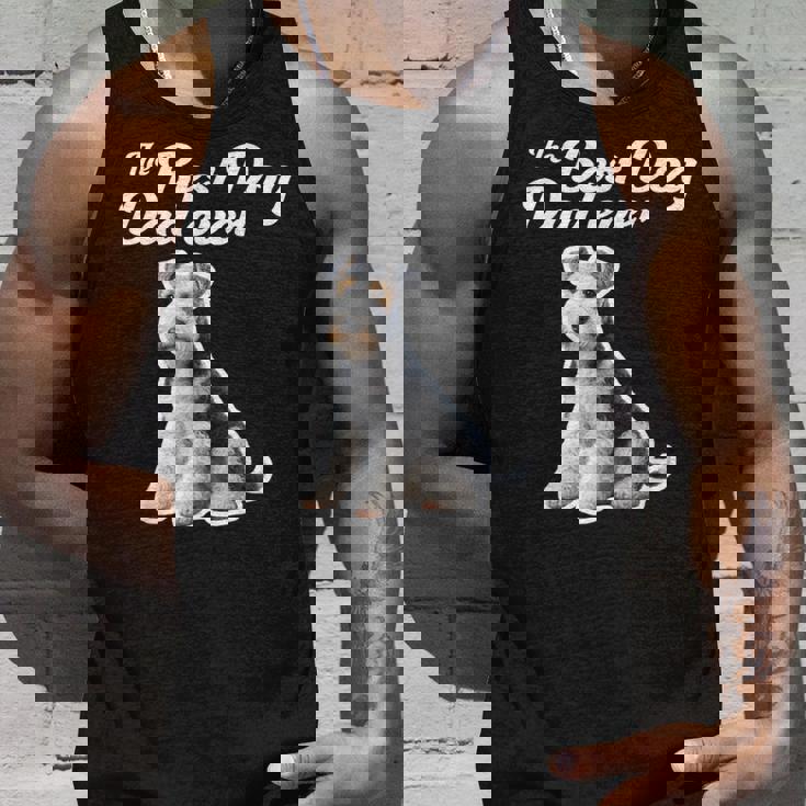 Best Dog Dad Ever ワイヤーフォックステリア タンクトップ 彼への贈り物