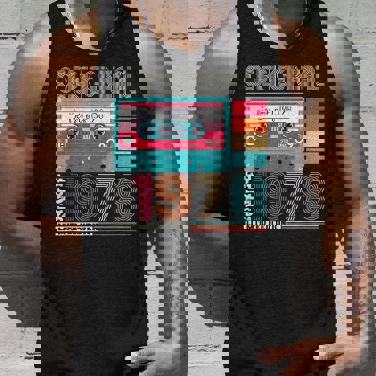 Best Ofintage 1978 45歳の誕生日ギフト メンズ カセット タンクトップ 彼への贈り物