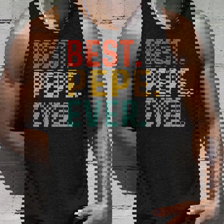 Best Pepe Ever レトロヴィンテージ ペペペへのユニークなギフト タンクトップ 彼への贈り物