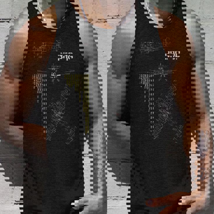 Bf109 ドイツ第二次世界大戦 戦闘機 タンクトップ 彼への贈り物