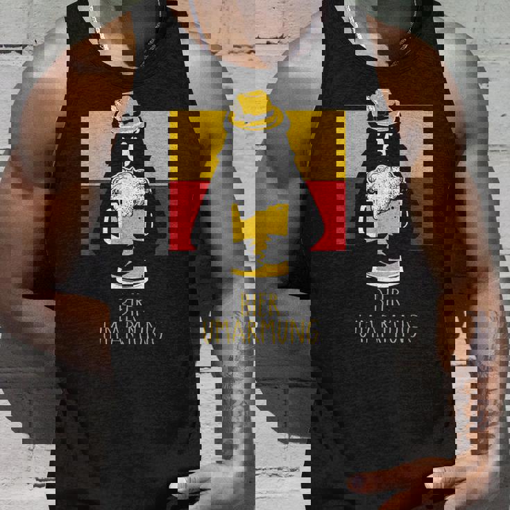 Bier Hug 面白いオクトーバーフェストデザイン ビールベア ドイツパーティー タンクトップ 彼への贈り物