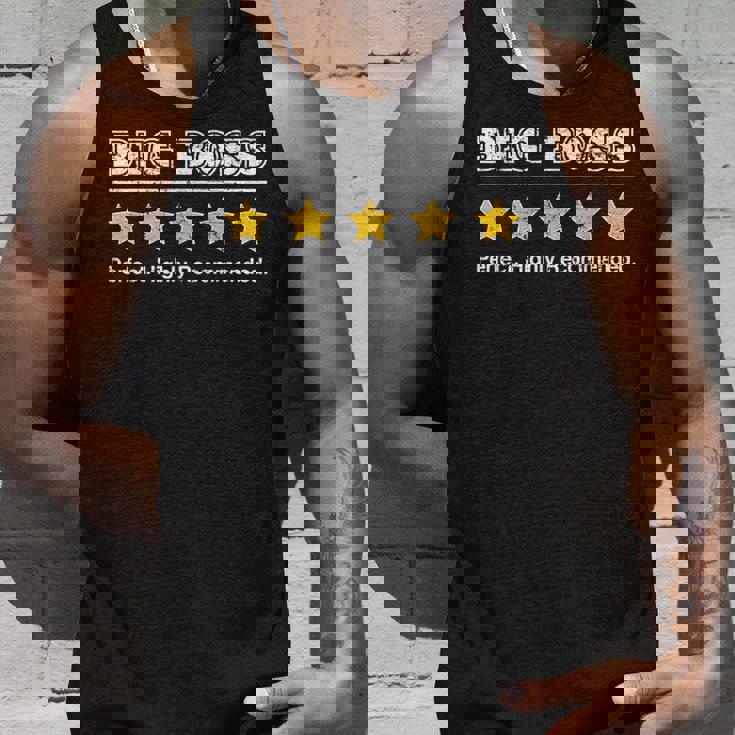 メンズ Big Boss 5Tar Reviewお父さんへの完璧な面白いギフト タンクトップ 彼への贈り物