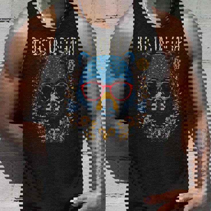 Bigtone Gapirginia Usa 風変わりなクマのデザイン タンクトップ 彼への贈り物