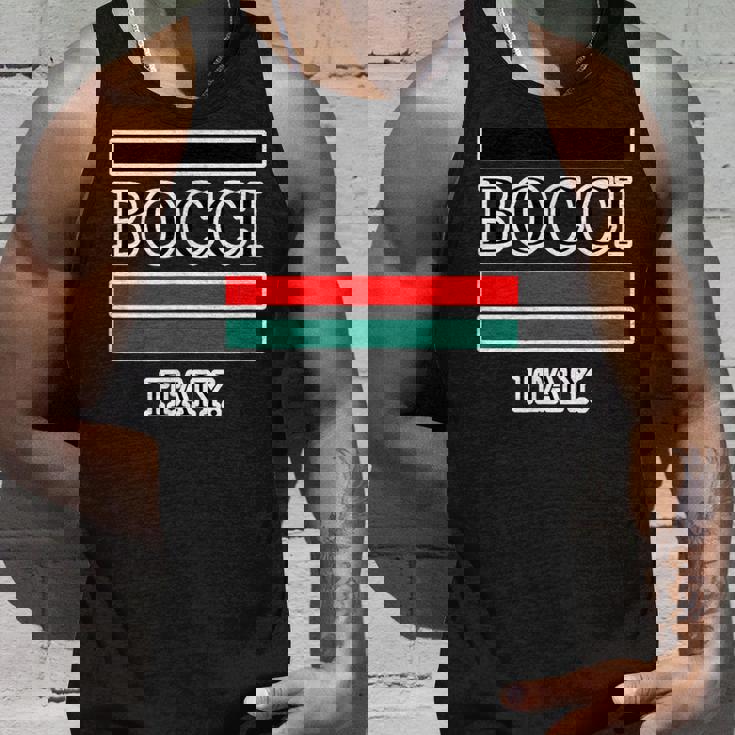 Bocci ぼっち ロゴ Itaiy 痛い イタリア国旗風【変なtシャツ屋さん】陰キャ オタク ブランド パロディ 面白 タンクトップ 彼への贈り物