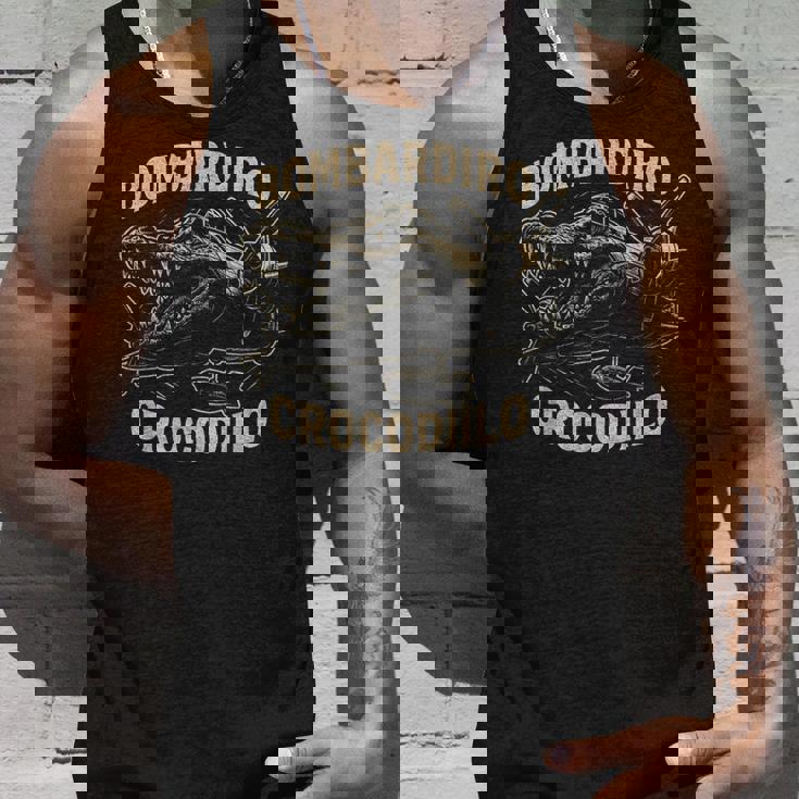 Bombardiro Crocodilo イタリアンブレインロットミーム タンクトップ 彼への贈り物