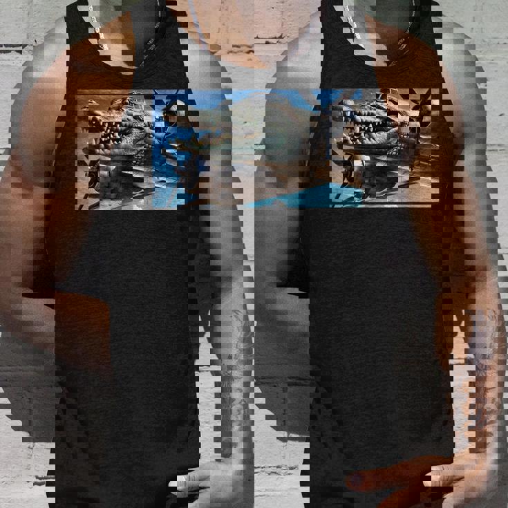 Bombardiro Crocodilo Brain Rot Gen Alpha Meme タンクトップ 彼への贈り物