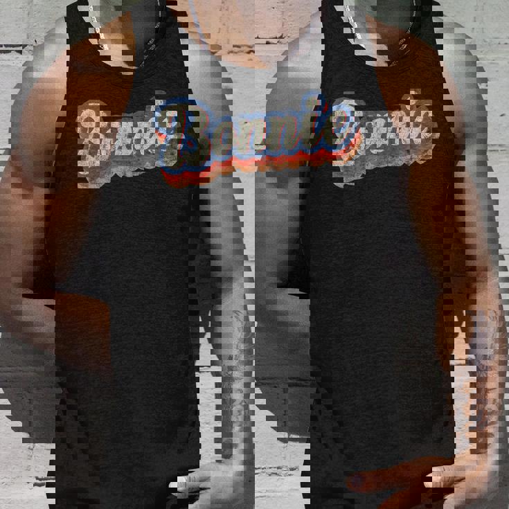 Bonnie 名前入りシャツ カスタムレタリング 70年代 タンクトップ 彼への贈り物