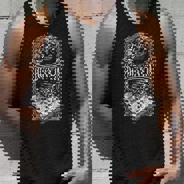 Book Wyrm Bookwyrm ドラゴンリーディングラバー アンティーク調 タンクトップ 彼への贈り物