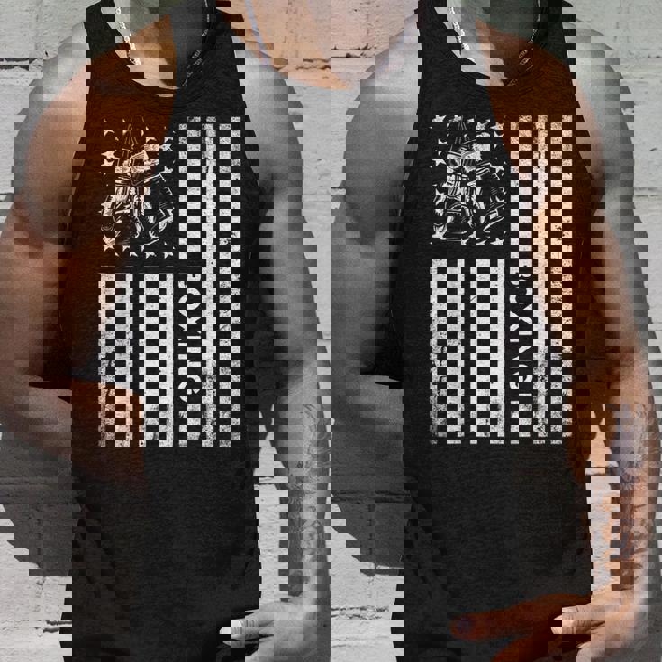 Boxerintage Boxing American Flag Boxing Distressed タンクトップ 彼への贈り物