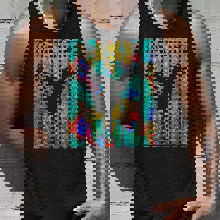 Breakdancing ヒップホップダンスギフト 楽しいグラフィティアート ブレイクダンス タンクトップ 彼への贈り物