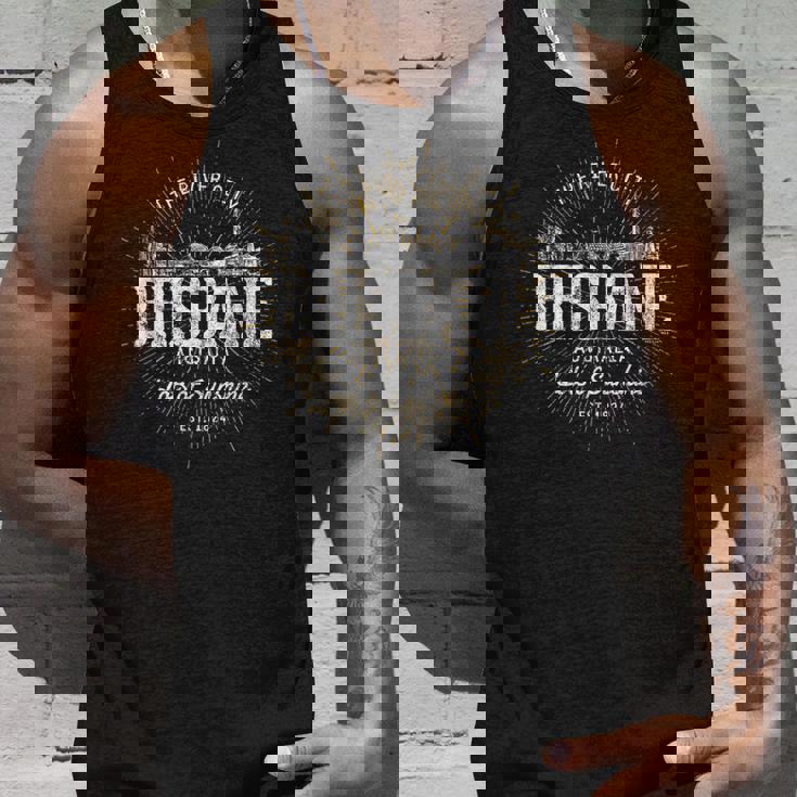 Brisbane Australia オーストラリアヴィンテージスタイルレトロブリスベン タンクトップ 彼への贈り物