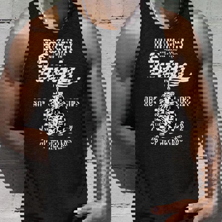 Brooklyn New York ボクシング スローバック タンクトップ 彼への贈り物