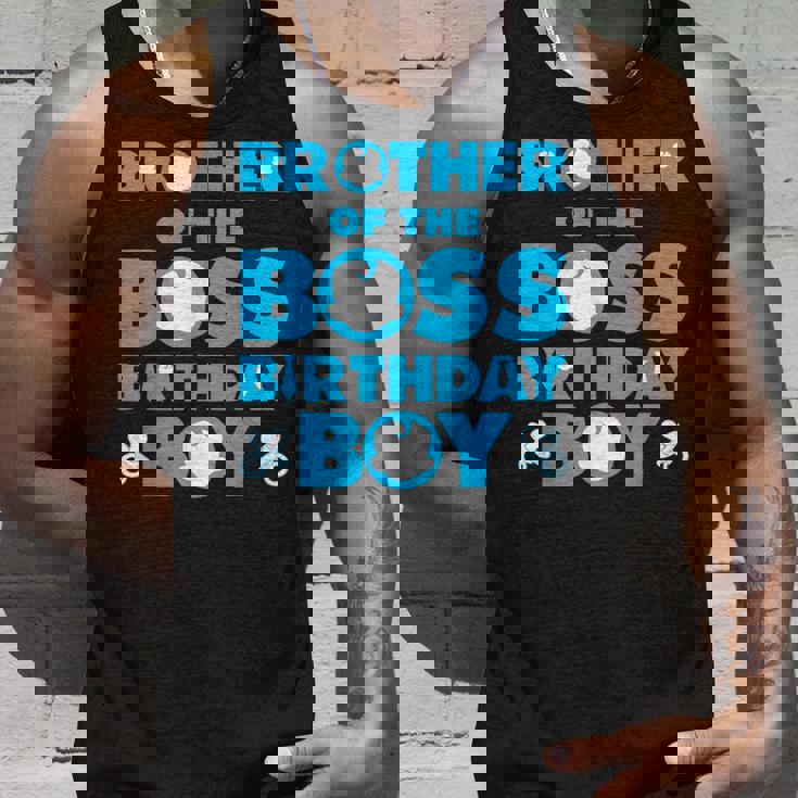 Brother Of The Boss 誕生日 男の子 赤ちゃん 家族 デコレーション タンクトップ 彼への贈り物