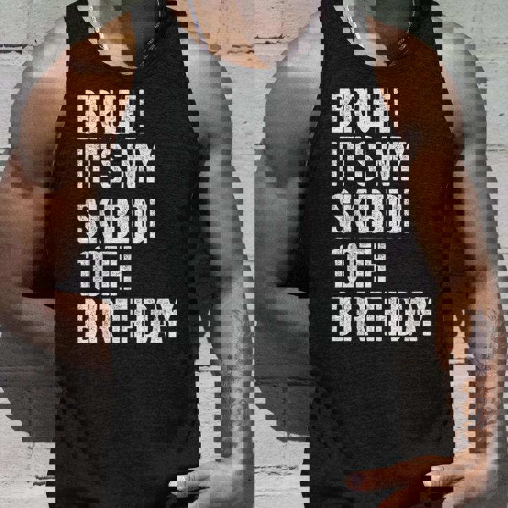 Bruh It's Mykibidi 10歳の誕生日プレゼント 10歳 男の子 タンクトップ 彼への贈り物