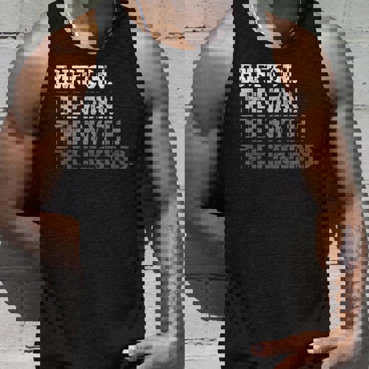 Burton -The Man Myth Legend タンクトップ 彼への贈り物