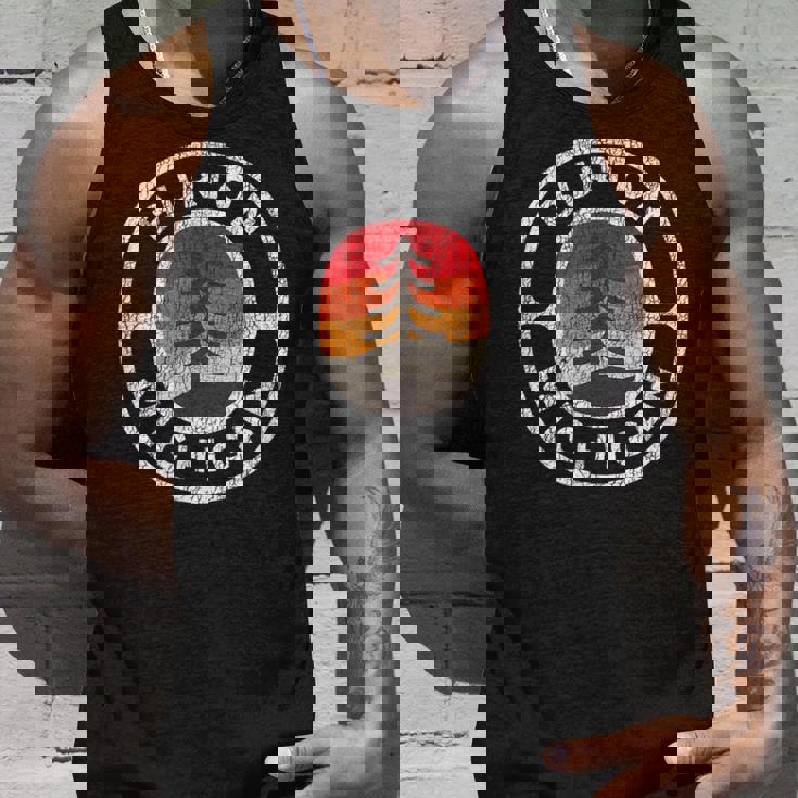 Burton Michigan ビンテージ レトロ グラフィック タンクトップ 彼への贈り物