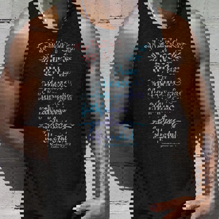 But The Fruit Of Thepirit Is キリスト教信仰引用聖書 タンクトップ 彼への贈り物