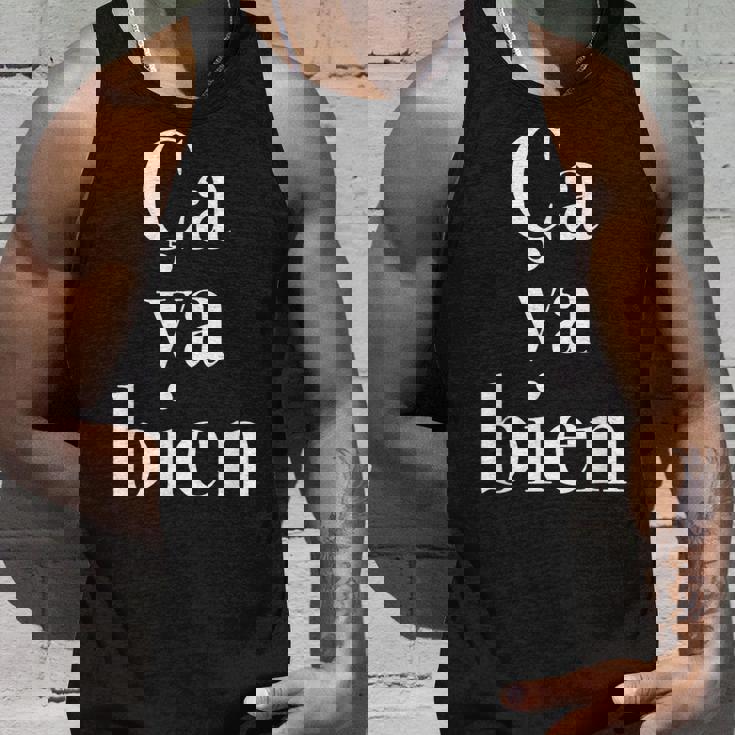 Caa Bien《サヴァビアン》【フランス語 文字】《白文字 ホワイト》メッセージ かわいい おしゃれ タンクトップ 彼への贈り物