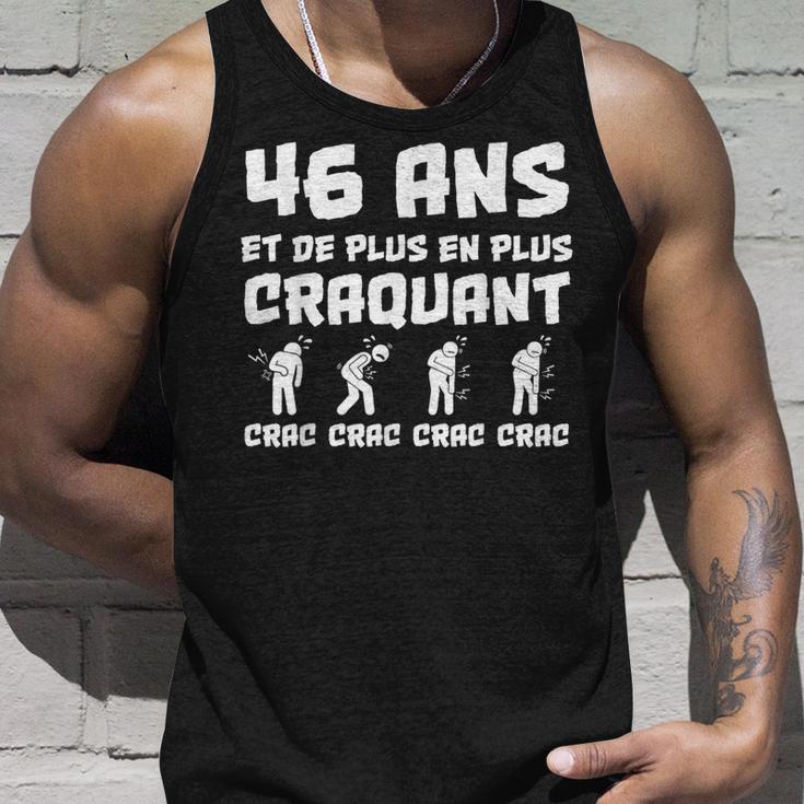 Quant Humour Cadeau Anniversaire Homme 46 Ans Humour Craquant Drôle Débardeur e ...