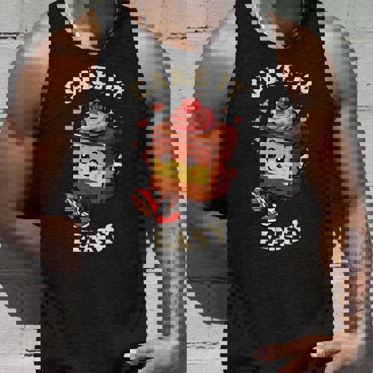 Cake It Easy Take It Easy Fruit タンクトップ 彼への贈り物