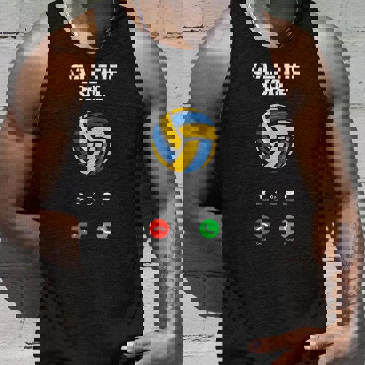 Call The Ball おもしろバレーボール タンクトップ 彼への贈り物