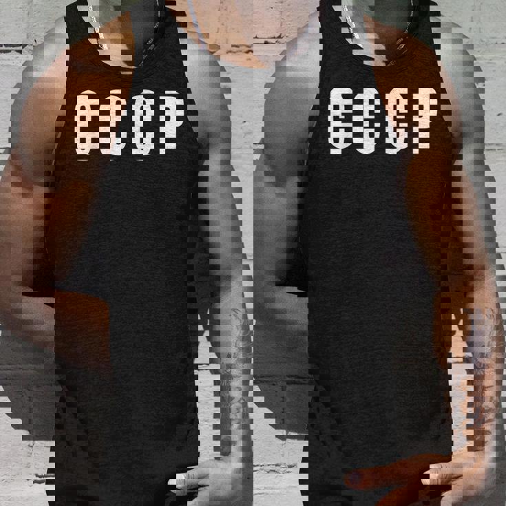 Cccp ソ連 ソビエト ユニオン ホッケー ユニフォーム 1980 ヴィンテージ レトロ タンクトップ 彼への贈り物